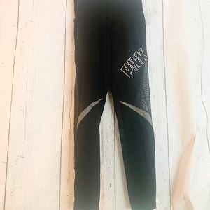 Pink sport workout leggings
